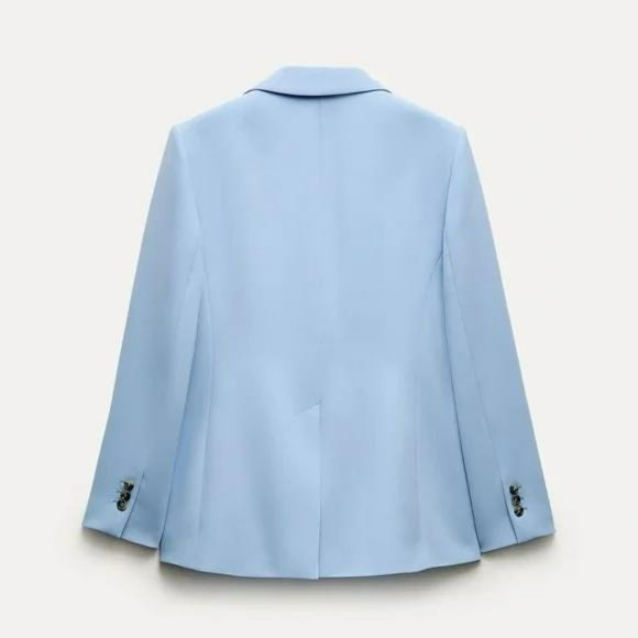 ZARA ZW COLLECTION STRAIGHT CUT JACKET - Picture 4 of 4